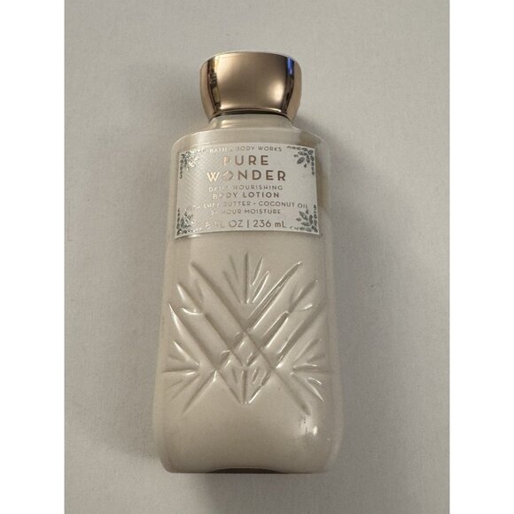 Bath & Body Works Pure Wonder Daily Nourishing Body Lotion 8 OZ CS13 - Picture 1 of 3